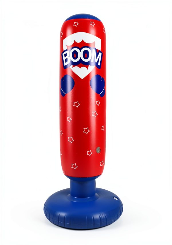 Kids Punching Bag Wuzeautk PVC Comic Design-1