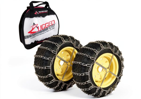 Polaris UTV Tire Chains by The ROP Shop for Turf Tires-0