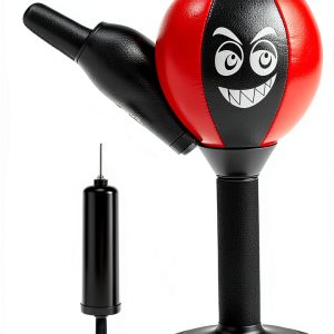 Boxing Desktop Punching Bag Jegxemt Black PU-0