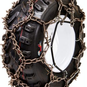 Grizzlar ATV Snow Chains Carbon Steel Diamond Style-0