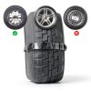 Snow Chains TOPPERFUN Nylon Zip Tie Tire Chains-3