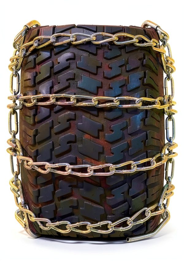 ROP Shop ATV Tire Chains Metal Universal Fit-4