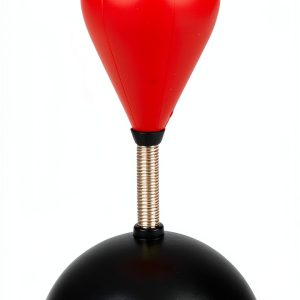 Mini Desktop Punching Bag Rhode Island Faux Leather-0