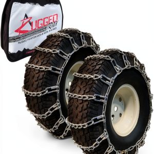 Welironly ATV Snow Chains Metal 13x5x6 14x4x6 Tires-0