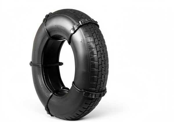 Snow Chains TOPPERFUN Nylon Zip Tie Tire Chains-2