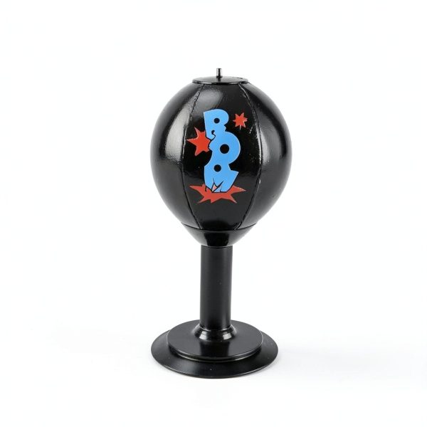 DR.YYDF Boxing Punching Bag Black Faux Leather-5