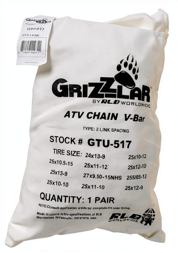 ATV Snow Chains Grizzlar Alloy Steel 24in-1