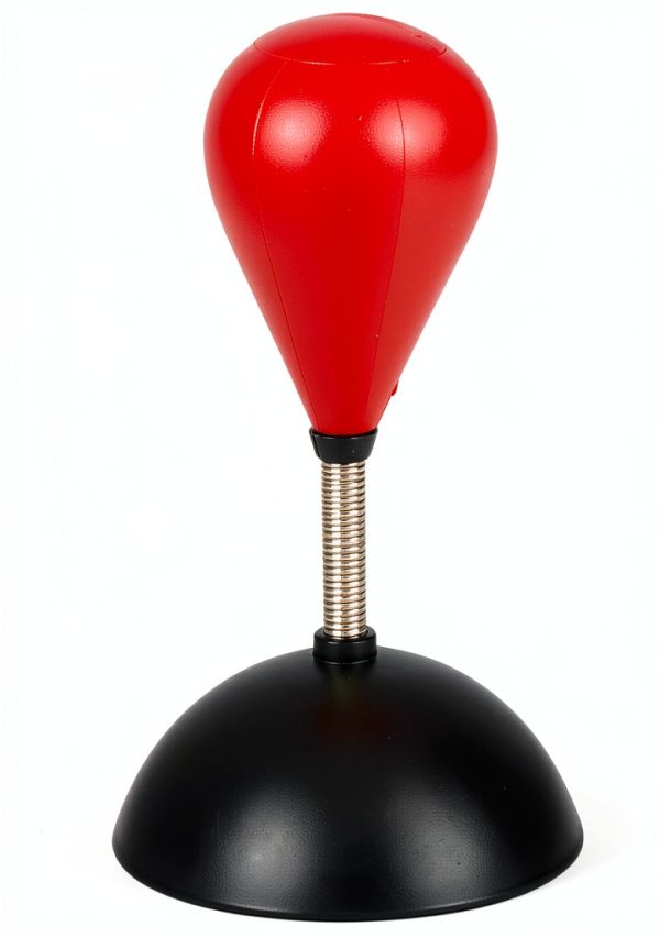 Mini Desktop Punching Bag Rhode Island Faux Leather-1