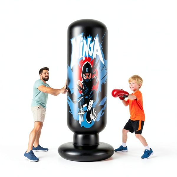 BCWATERFUNPD Kids Punching Bag PVC Material-3