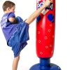 Kids Punching Bag Wuzeautk PVC Comic Design-4