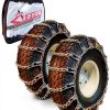 ROP Shop ATV Tire Chains Metal Universal Fit-0
