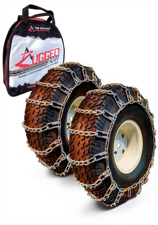 ROP Shop ATV Tire Chains Metal Universal Fit-0
