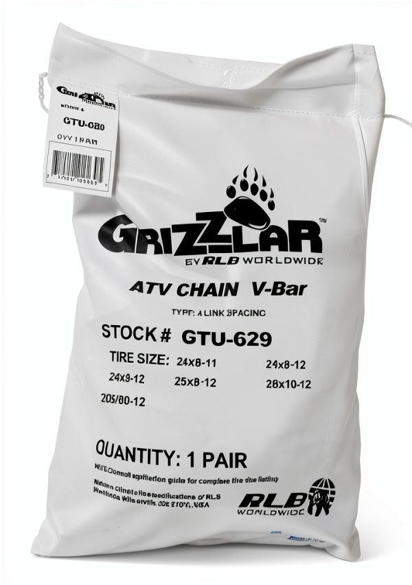 Grizzlar ATV Snow Chains Manganese Steel-1