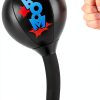 DR.YYDF Boxing Punching Bag Black Faux Leather-0
