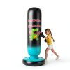 Kids Punching Bag EIVONDA PVC Blue Black-1