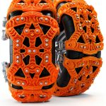 H&ZT ATV Snow Chains for Most Tires Chrome-0