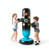 Kids Punching Bag EIVONDA PVC Blue Black-3