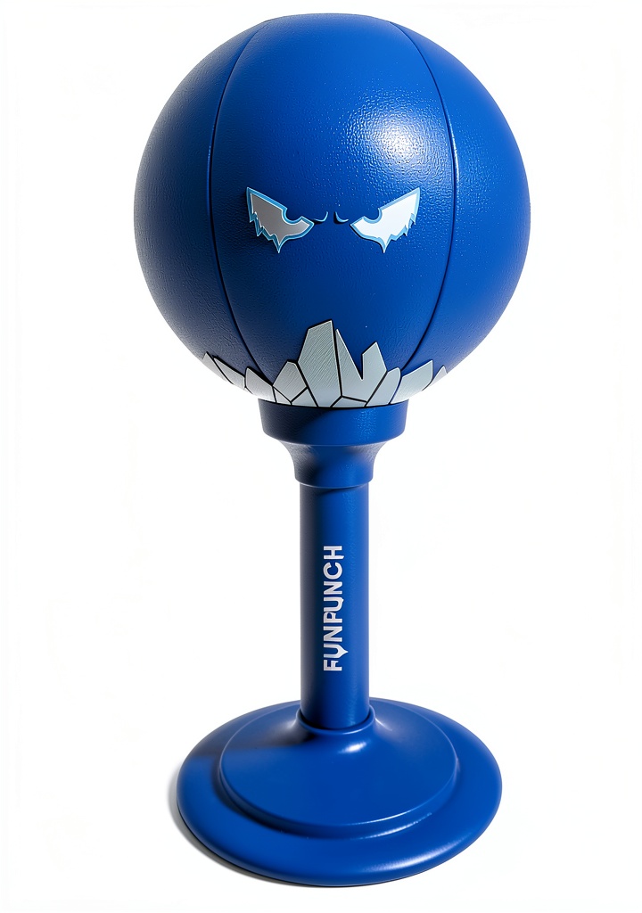 FunPunch Rage-Bag on a modern office desk