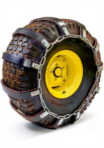 TerraKing Rubber Tire Chains for Tractors Universal Fit-0