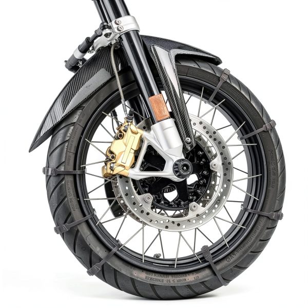 Snow Chains TOPPERFUN Nylon Zip Tie Tire Chains-7