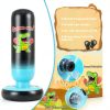 Kids Punching Bag EIVONDA PVC Blue Black-6