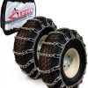 ATV Tire Chains The ROP Shop Alloy Steel 2‑Link Design-0