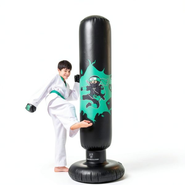 Kids Boxing Bag The Household Best PVC Stand-6