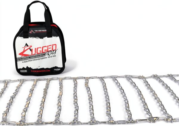Welironly ATV Snow Chains Metal 13x5x6 14x4x6 Tires-1