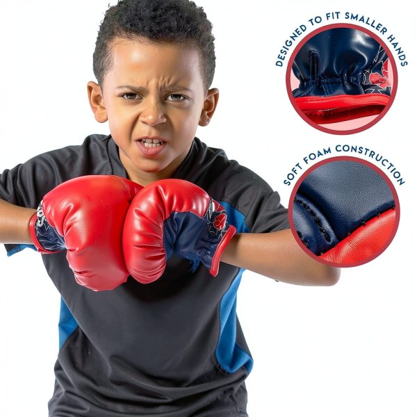Kids Boxing Set Franklin Sports PVC Mini Bag-6