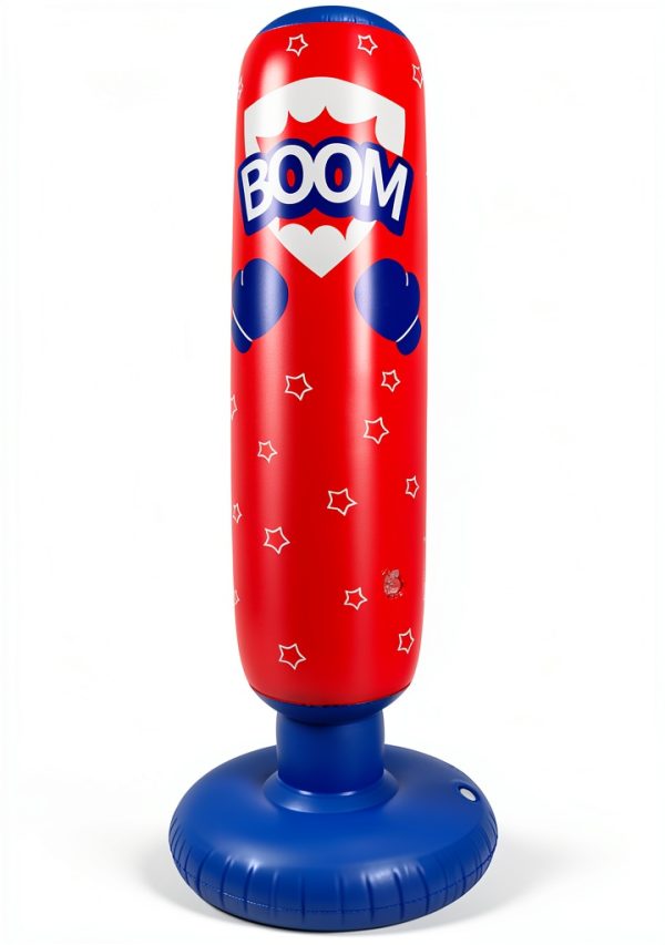 Kids Punching Bag Wuzeautk PVC Comic Design-6