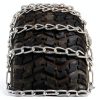 Polaris UTV Tire Chains by The ROP Shop for Turf Tires-6