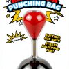Mini Desktop Punching Bag Rhode Island Faux Leather-3