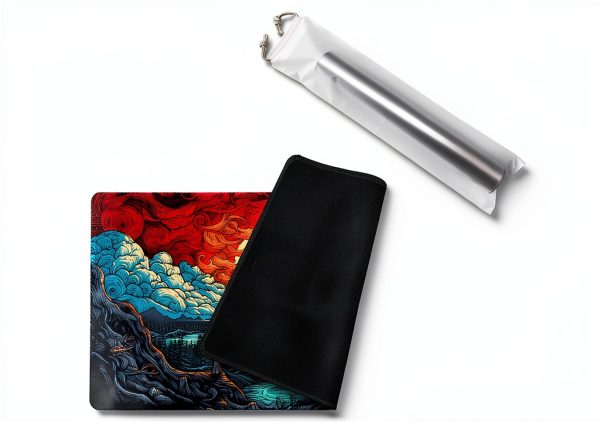 Magic Mat Playmat by Malqiqi 24x14 Inch Non Slip Rubber Gaming Mat-1