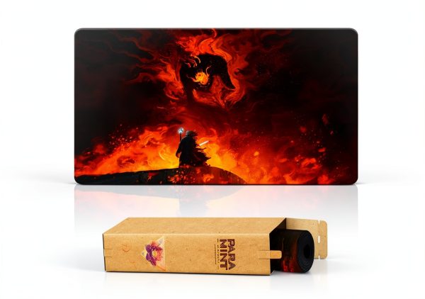 Paramint Magic: The Gathering Playmat LOTR Inspired 24x14in Tournament-0