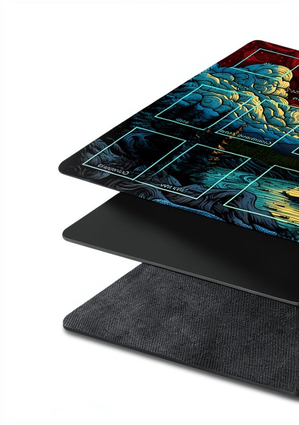 Magic Mat Playmat by Malqiqi 24x14 Inch Non Slip Rubber Gaming Mat-3