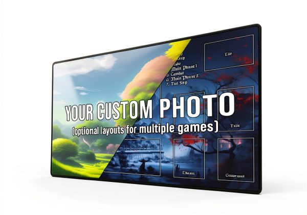 Custom Playmat by Personalized Living 24x14 Gaming Mat-0