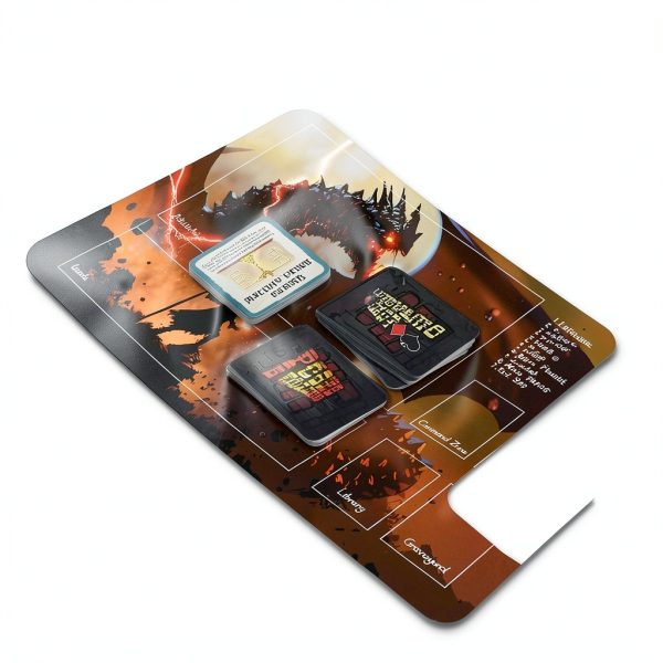 Custom Gaming Playmat FPGIYXK 24x14 Rubber Bottom Cloth Top-3