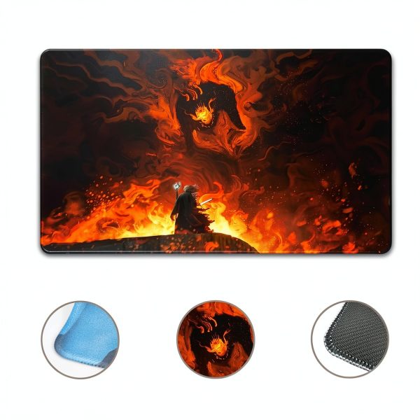 Paramint Magic: The Gathering Playmat LOTR Inspired 24x14in Tournament-3