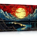 Magic Mat Playmat by Malqiqi 24x14 Inch Non Slip Rubber Gaming Mat-0