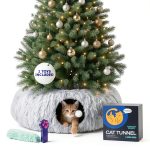 Cat Donut Tunnel Bed Wonder Family XL Plush Circle Hideaway for Cats-0