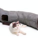 Cat Tunnel PAWZ Road S shaped Play Tunnel 51" Long 10.5" Diameter-0
