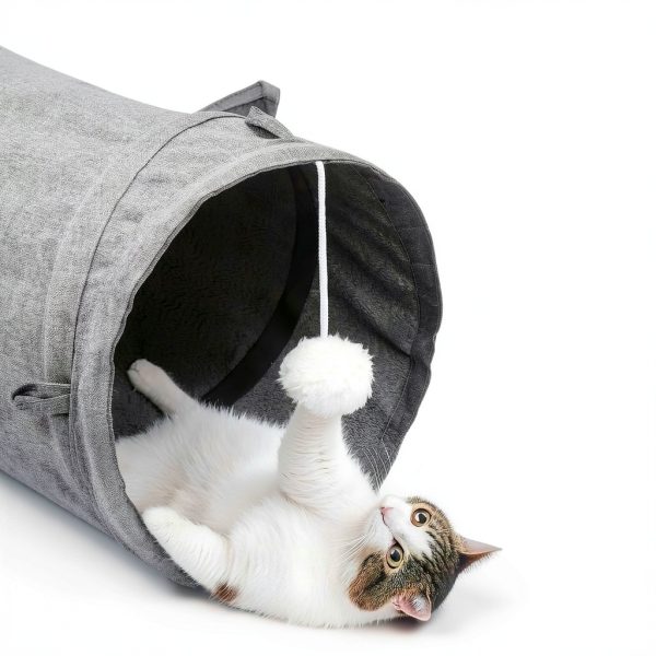 Cat Tunnel Ownpets 12 Inch Oxford Fabric Cactus Shape Collapsible-2