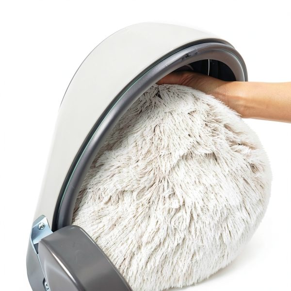 Cat Tunnel NEZIN Indoor Donut Playground with Plush Bed for Cats-5