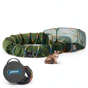 Outdoor Cat Enclosure Paettzery Catio Playground Tent Tunnel PT201-0